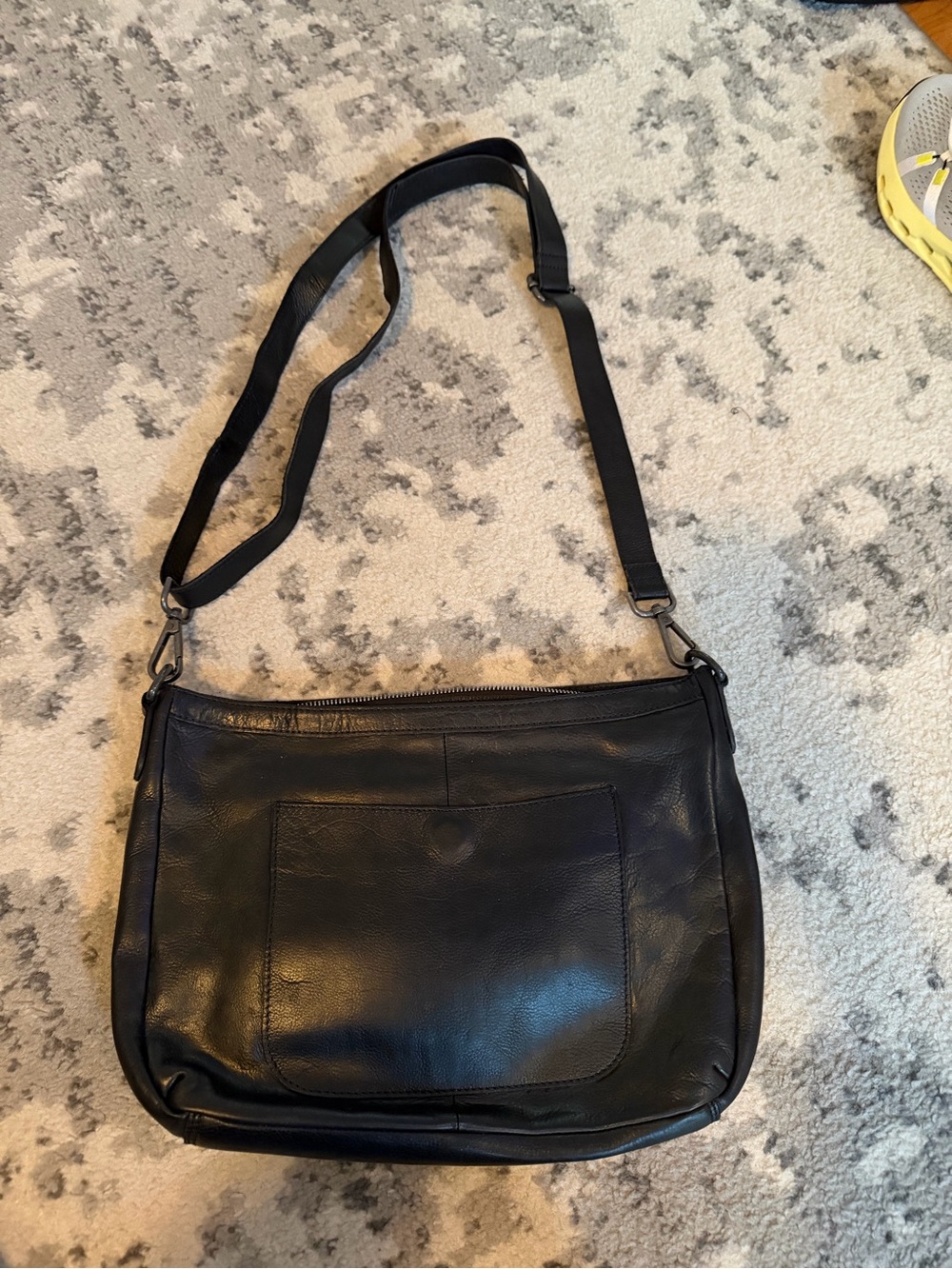 latico Vista Leather Crossbody Bag in Black - Picture 5 of 9